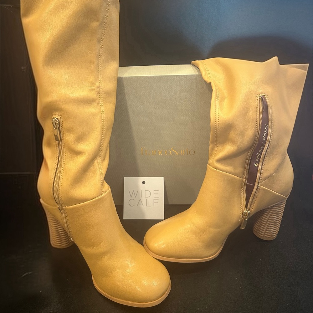 Franco Sarto Women's L-Cindy Tall Knee High Boot, Camel